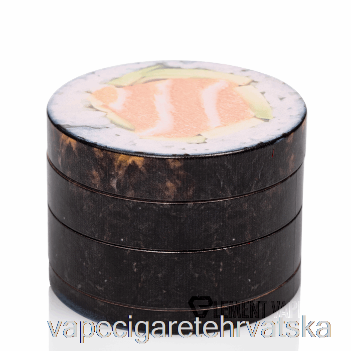 Vape Hrvatska V Syndicate 2.5inch 4-piece Sharpshred Dine-in Grinder Sushi Roll